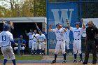 Baseball vs MIT  Wheaton College Baseball vs MIT during quarter final game of the NEWMAC Championship hosted by Wheaton. - (Photo by Keith Nordstrom) : Wheaton, baseball, NEWMAC